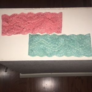 Lace headband set